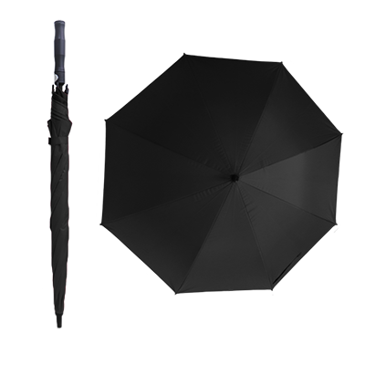 27" Auto-Open Inner Black Coated Quality Golf Big Umbrella 05